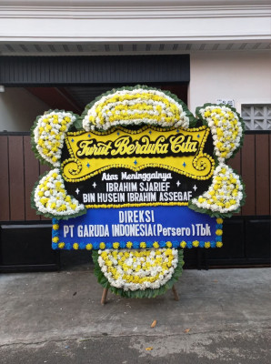 Papan Bunga Duka di 13 Ulu